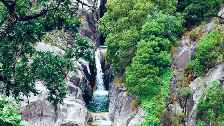 Cascades among granite and forest in Gerês