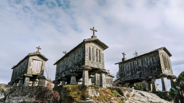The granite granaries (espigueiros) of Soajo